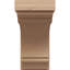 Warren Rough Cedar Woodgrain TimberThane Corbel, Primed Tan-88293123
