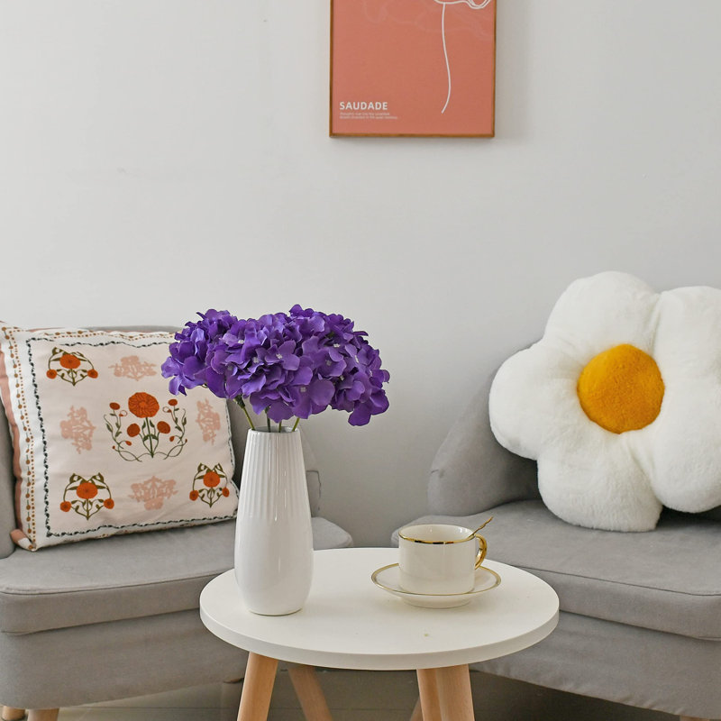 Arrangement d'hortensias, Mauve