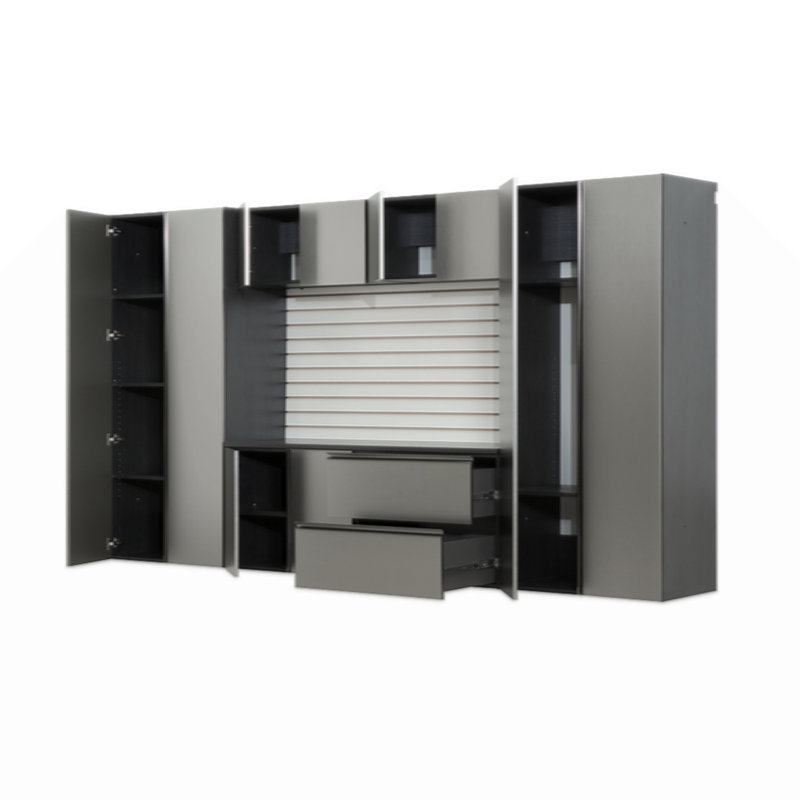 Nova Series 128 po X P 72 po H 20 po D Armoire de garage métallique A (7 pièces)
