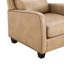 Fauteuil d'appoint avec pieds en bois massif de 29,92 po Beecher Traditional-117357227