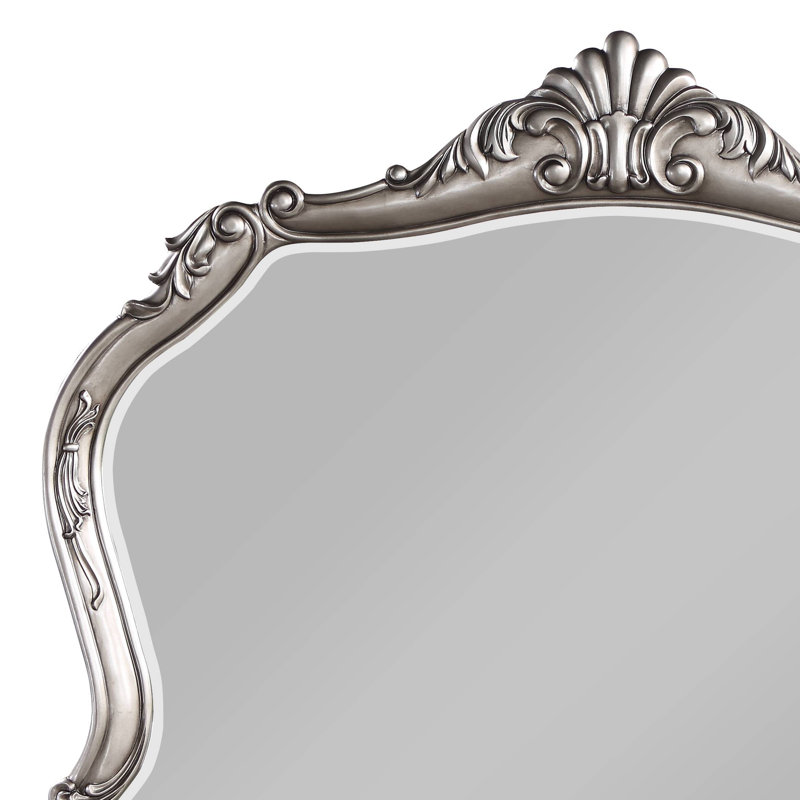 Miroir, finition platine antique