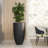 Roshini Tall Tapered Round Fiberstone Planter – Handmade MGO Clay Plant Pot with Drainage Holes for Indoor & Outdoor Use-1266554187-1266554184