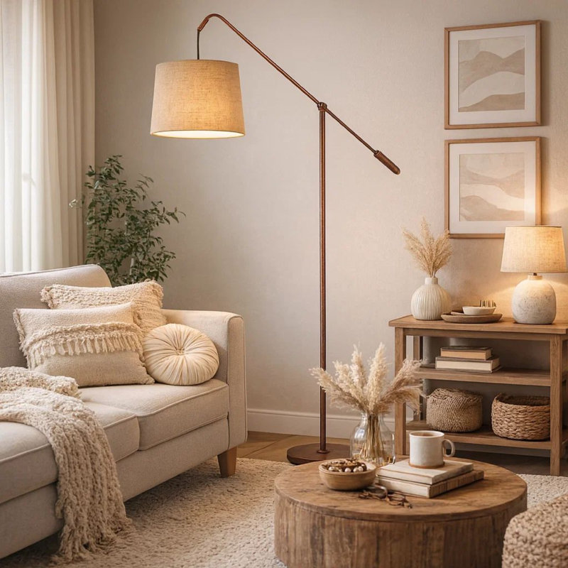 68'' Task Floor Lamp, Copper