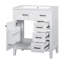 Ensemble de meuble-lavabo 30 po avec lavabo, armoire de salle de bain avec tiroirs, structure solide et panneau en bois aggloméré-105328070