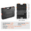 Ensemble de douilles à impact 130PCS 6-Point 3/8 "& 1/2" clé à cliquet trousse à outils
