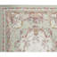 Hand-Knotted High-Quality Green and Beige Area Rug