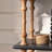 Roman Column Design Mid-century Standing Bookcase