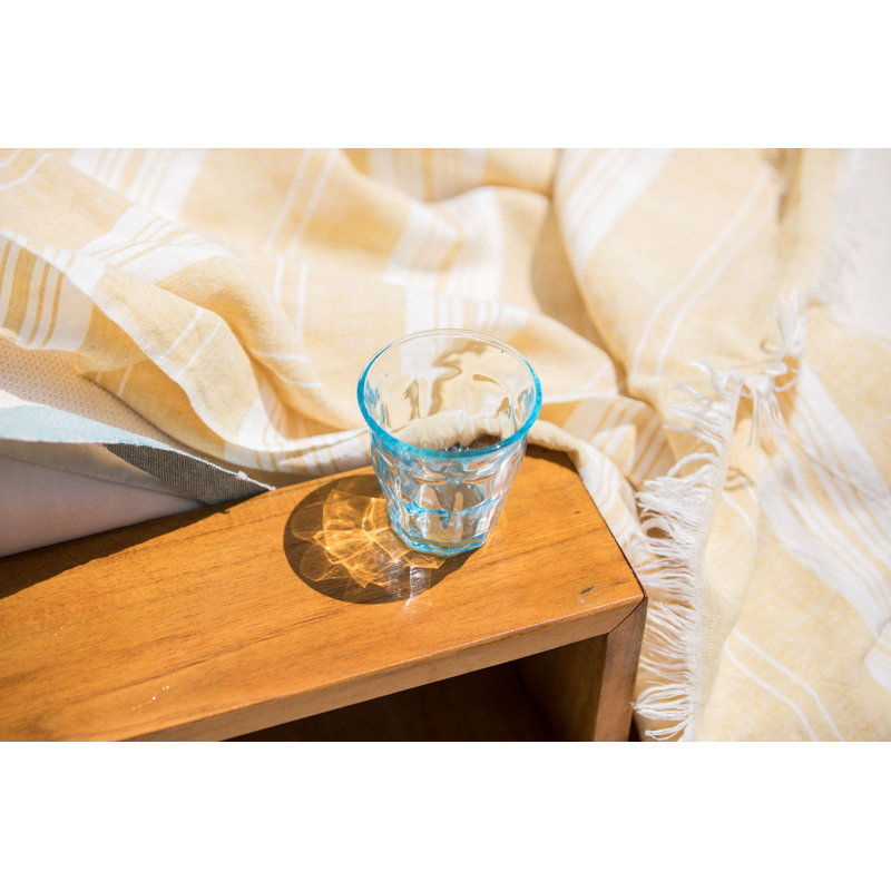 Bistro 8 oz. Glass Every Day Glasses, Blue