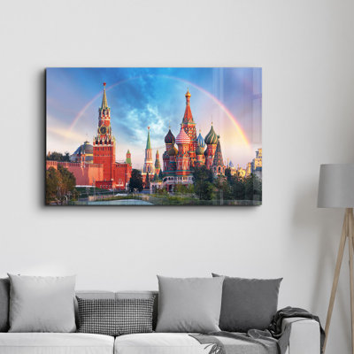 Elegant Tempered Glass Painting, 27.6 x 43.3 Inches | 100% Tempered Glass, Thickness: 0.16 Inches | UV Printed Artwork, Perfect for Home Decor & Modern Interiors, Stunning Visuals for Any Room