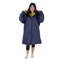 Nitin Fleece Bathrobe with Pockets and Hood-928405413