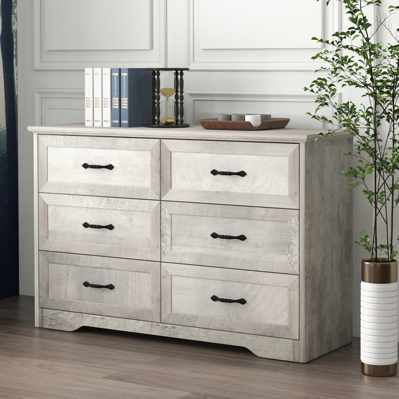 Ahlina 47.2'' W 6 - Drawer Dresser
