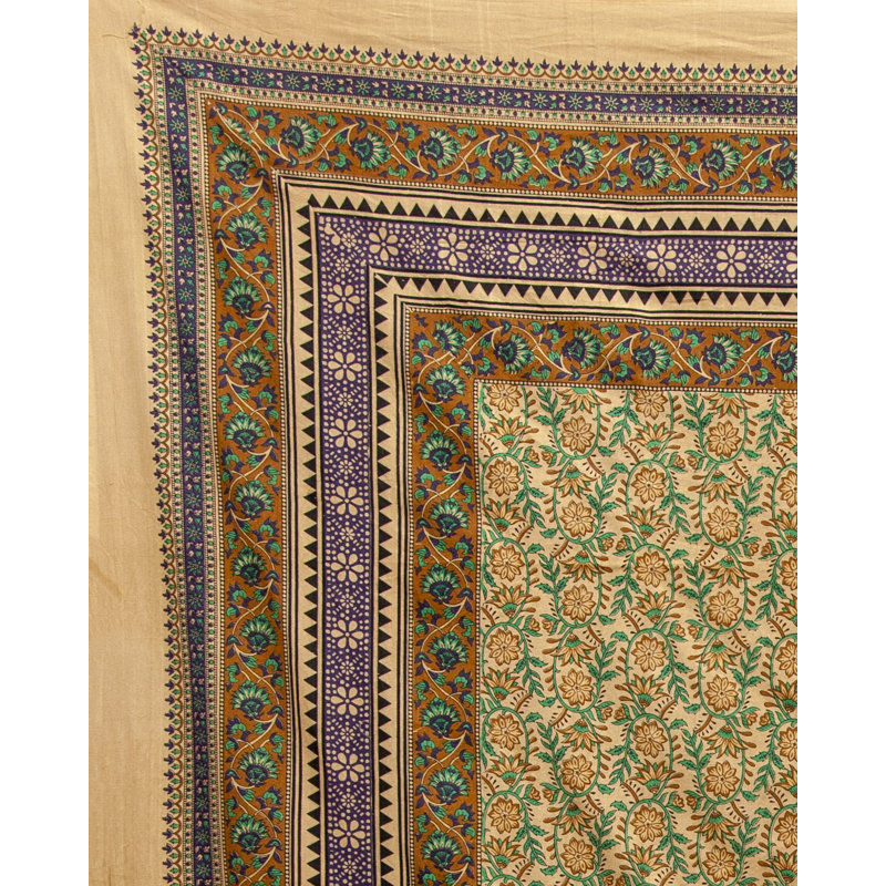 Tapisserie en coton, Vert