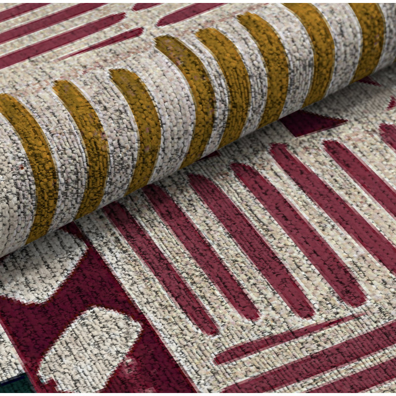 Hearn Oriental Area Rug, Rectangle 120 x 170cm