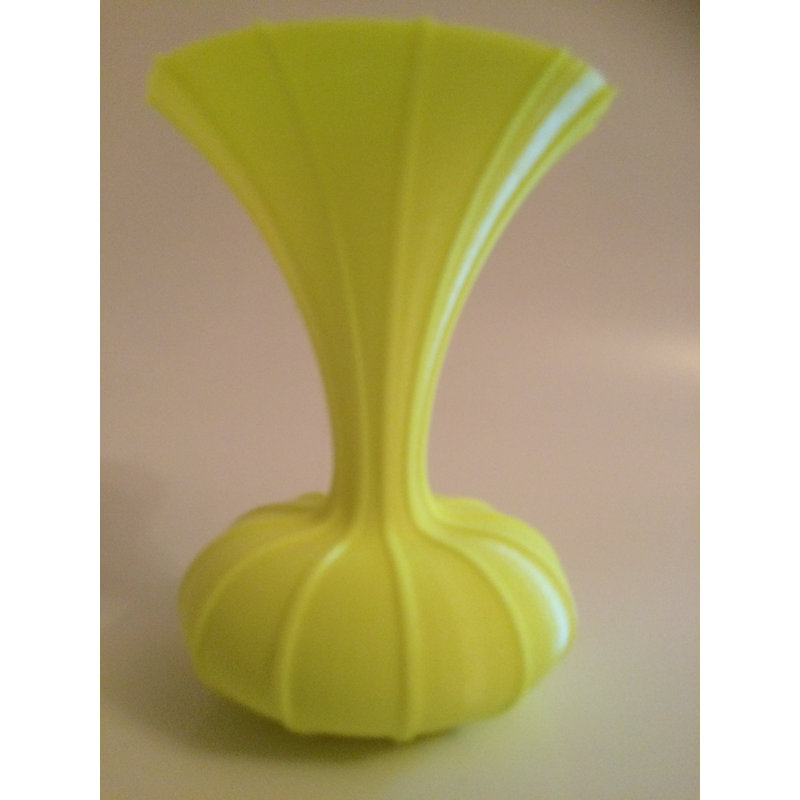Wigand Handmade Table Vase, Yellow