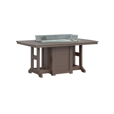 Berlin Gardens Garden Classic 72″ Fire Pit Bar Table