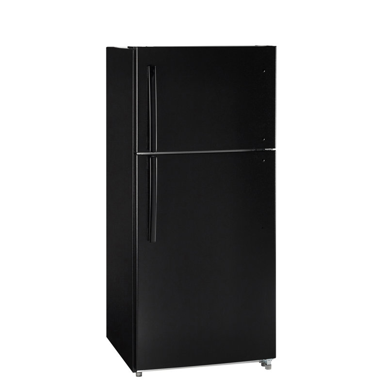 Moffat 18 pieds cubes Réfrigérateur à congélateur supérieur noir - Mte18htkbb, Noir