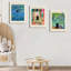 3 Piece Wrapped Canvas Print-763178904