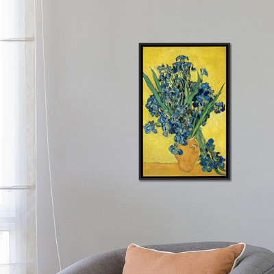 «Irises, 1890» par Vincent van Gogh, reproduction d'art sur toile