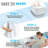 Waterproof Zipper Encasement for Mattress Bed Bug Resistant & Hypoallergenic-2096387081