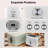 Longdeem 2-Slice Toaster 1.5" Extra Wide Slot Stainless Steel With High Lift Lever, 6 Presets & Bagel/Defrost/Cancel Function, Removal Crumb Tray, Under Base Cord Storage, White-121318423