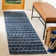 Amaral Hand Woven Cotton Chevron Rug