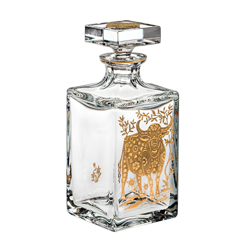 Lead Crystal Whiskey Decanter
