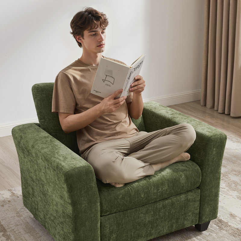 Chaise d'appoint 40,35 po (ensemble de 2), Vert