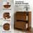 2 Drawers Solid Wood Construction Nightstand (Set Of 2)-278009836-282207066