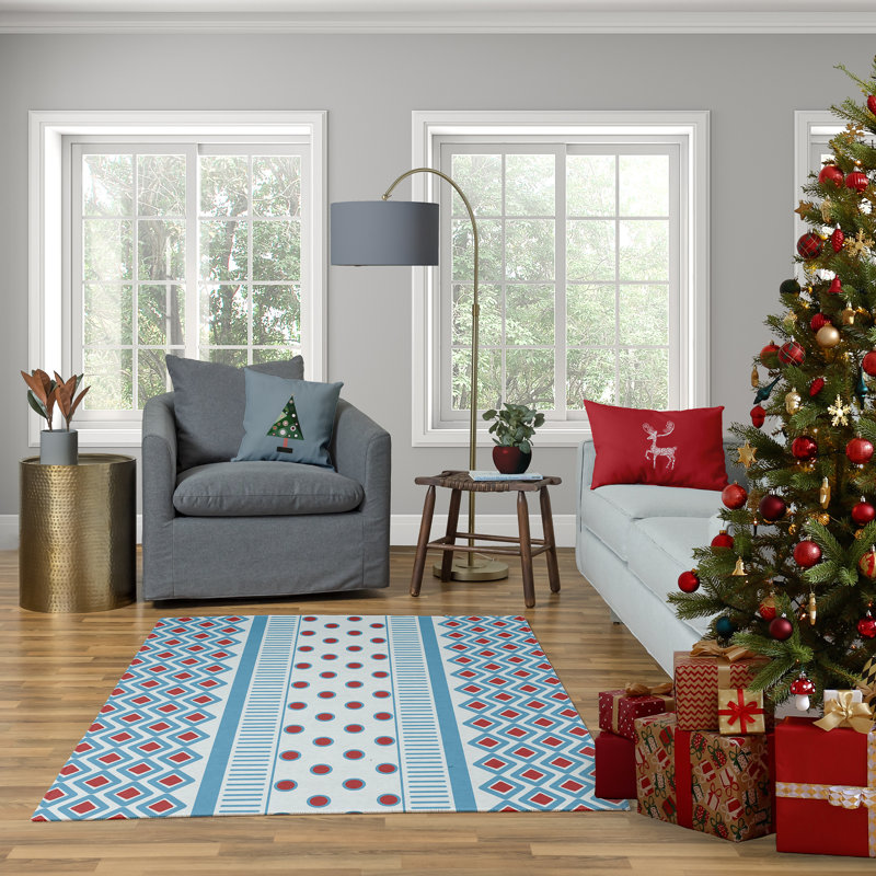 Crazy Christmas_Sq, Gris moyen, Non, 26 po x 26 po