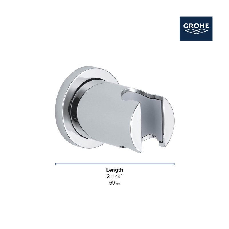 Rainshower™ Wall Hand Shower Holder, Brushed Cool Sunrise