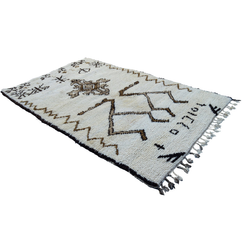 One-of-a-Kind Rectangle 3'6" X 5'9" Hand Knotted Area Rug