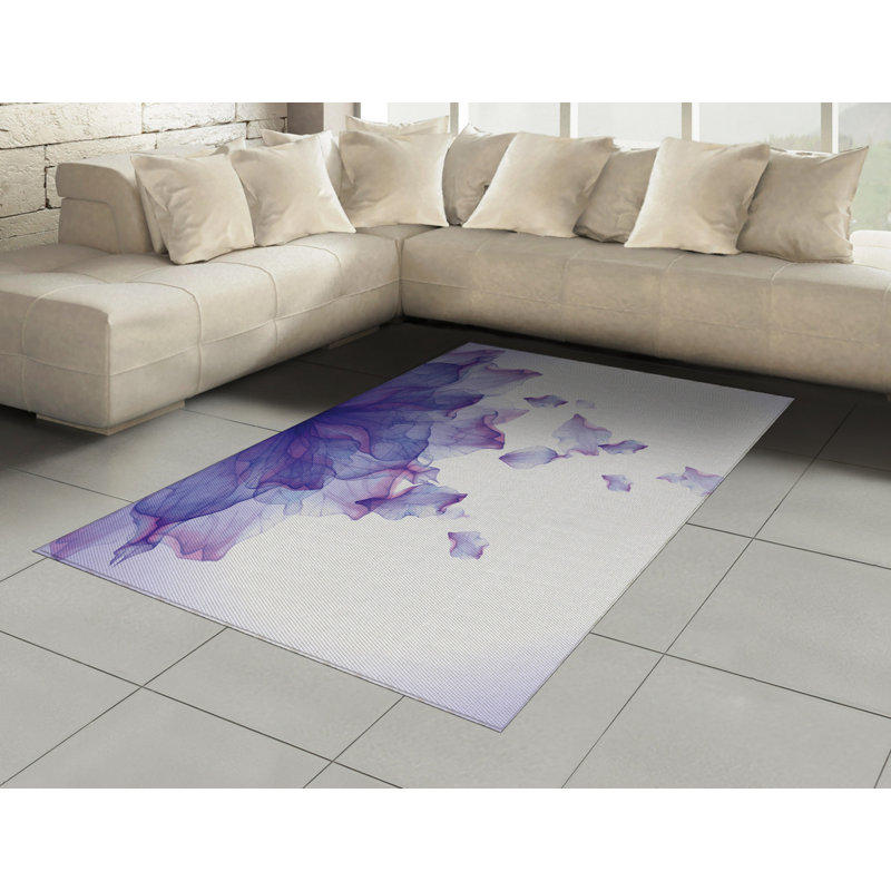Kingsland Floral Hand Woven Area Rug, Rectangle 120 x 180cm
