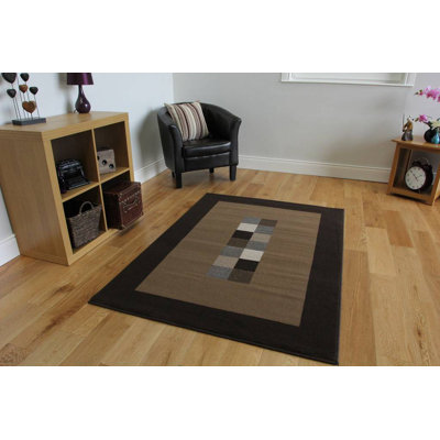 Sonata Geometric Shag Area Rug