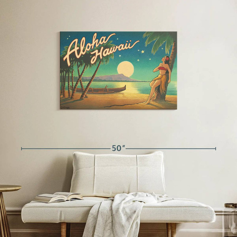 Gillard Aloha Hawaii III, H 24 po x l 36 po