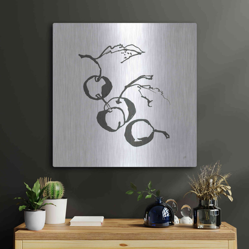 «Cherries BW» par Chris Paschke, H 24 po x l 24 po