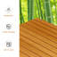 Outdoor Pop-Up Folding Bamboo Roll Table