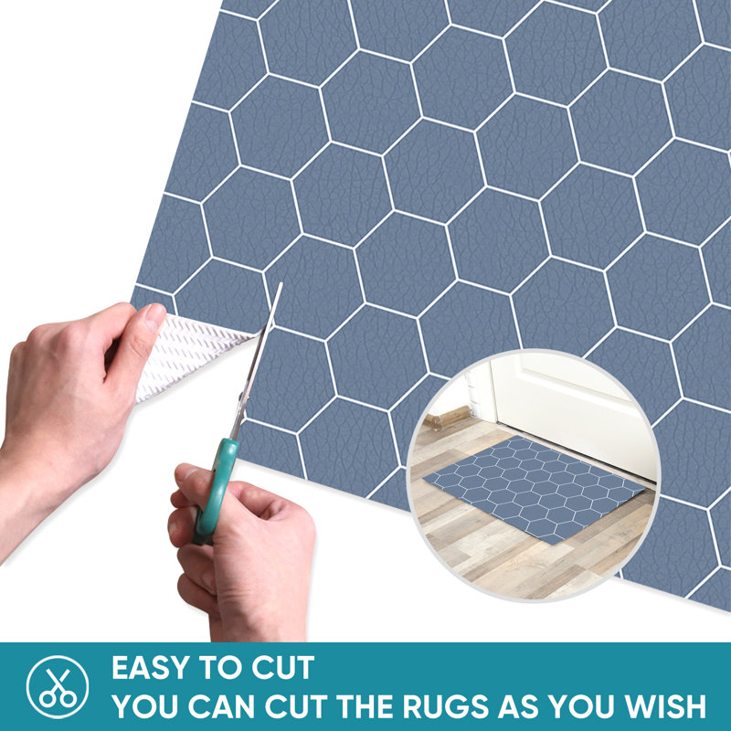 Tapis de cuisine Akifah, Rectangle 4 pi x 6 pi