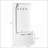 Coat Rack Hall Tree with Storage Bench, White | MDF | HOMCOM-121840641