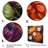 " Orange Purple Mums in Bloom " Mixed Media and Color Photography Print-1525098252-1469669441