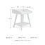 Table de bout avec rangement Elyssa-1919414922