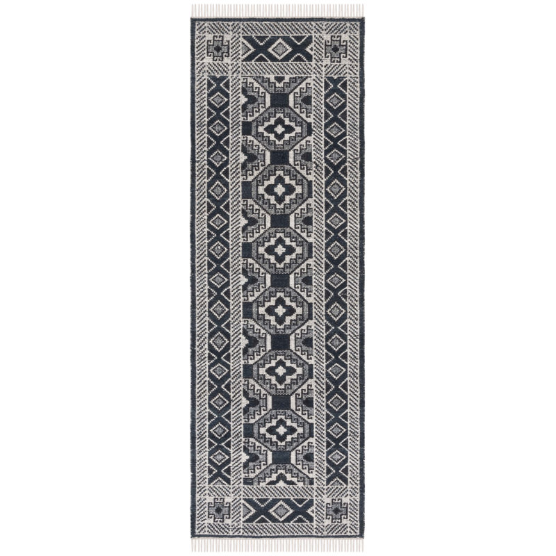 Tapis Kilim, Tapis de couloir 2 pi 3 po x 7 pi