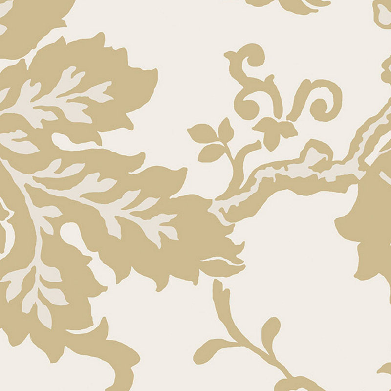 Jacobean Wallpaper, Yellow
