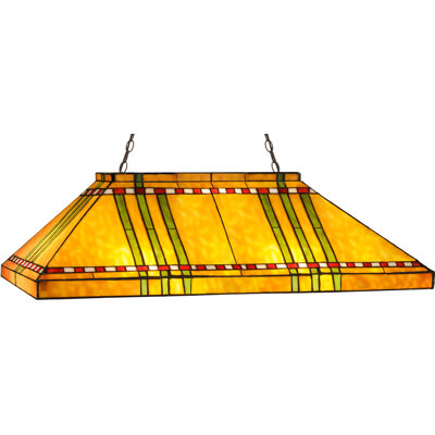 Luminaire pour table de billard 6 lumières Matney