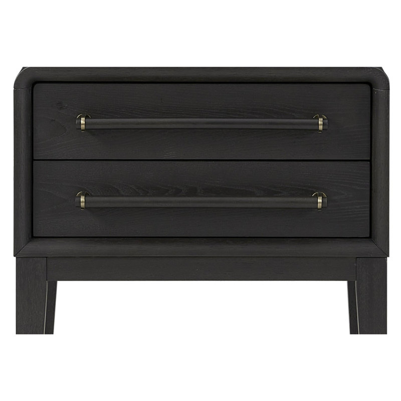 Petite table de chevet - poivre, Noir