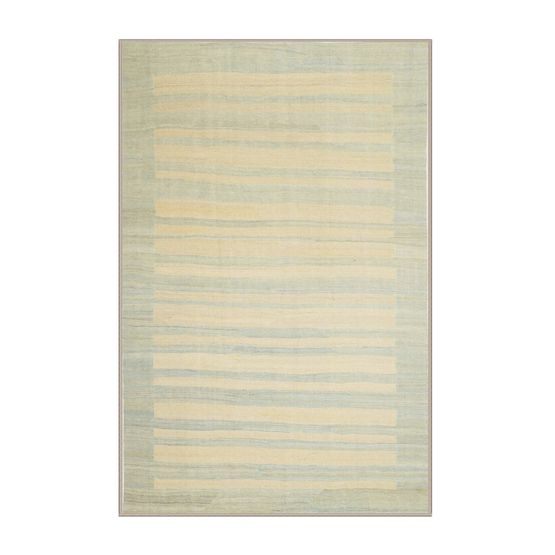 Surface beige contemporaine tapis, Rectangle 4 pi x 6 pi