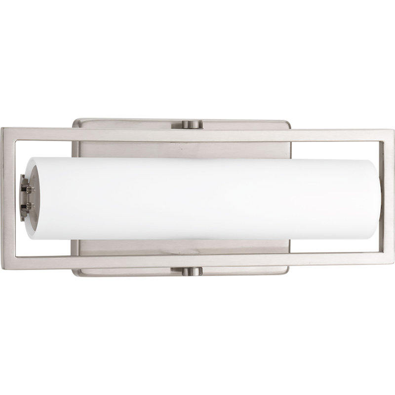 Frame Dimmable LED Bath Bar, Brushed Nickel