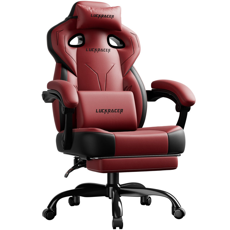 LUCKRACER Game Chair, Red