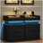 Lumina 30.1'' Large 2-Drawer Modern Wood Nightstand with 22-Color RGB Lighting & Storage（Set Of 2）-1797618123-1797618121