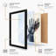 Mechanical Hand Open Modern - Framed Print-1847760674-1847760679