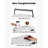 Portable Cooler 38 QT Insulated Hard Cooler 54 Can Capacity with Cup Holder
